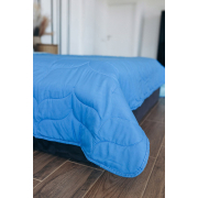 Покривало декоративне двостороннє Tahiti синій-блакитний Sonex - Фото №5