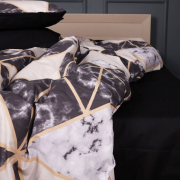 Постільна білизна 17-0693 Marbe Black Blocks ranforce-elite MirSon - Фото №4