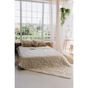 Покривало декоративне двостороннє Tahiti лайм-беж Sonex - Фото №7