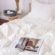 Постільна білизна Poplin Line 002 Milky White поплін MirSon - Фото №6