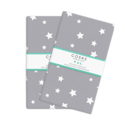 Набор наволочек Starsfall Grey бязь Cosas - Фото №4