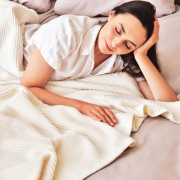 Плед-покрывало Adina Ideia молочный - Фото №4