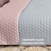 Покривало стьобане двостороннє Silhouette Ideia м'ята - Фото №5