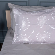 Постільна білизна 00-3 Grey Dandelions поплін MirSon - Фото №6