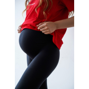 Легінси для вагітних Мамин Дім 545 чорні - Фото №9