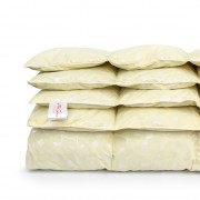 Ковдра пухова касетна Зима плюс MirSon Extra пух 90% 042 - Фото №3