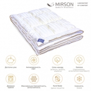 Ковдра бавовняна зимова 092 Royal Pearl Hand Made MirSon - Фото №3