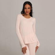 Лонгслів жіночий German Volf 25140 кремовий - Фото №7