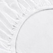 Махрове простирадло на гумці Home Line біле - Фото №3