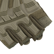 Рукавички тактичні безпалі 2E зелені - Фото №11