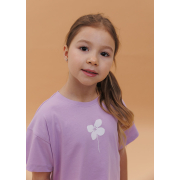 Футболка для дівчинки ФТ6 супрем Бембі Q00-бузковий - Фото №4