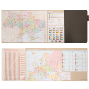 Щоденник датований А5 368 стор Binario Leo Planner 252640 графіт - Фото №5