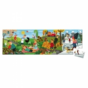 Пазл-панорама Janod 4 сезона 36 эл J02728 - Фото №4
