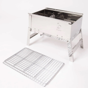 Мангал гриль угольный 8108360 Compact Delux Silver Bo-camp DAS301403 - Фото №4