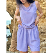 Жіночий комплект Lumia майка та шорти COSY лаванда SetLUM2101 - Фото №4