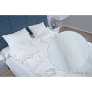 Комплект постільної білизни SoundSleep Stonewash Adriatic milky молочний - Фото №15