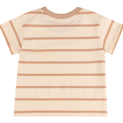 Футболка для хлопчика ФТ25 супрем Бембі G02-бежевий-смужка - Фото №3
