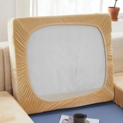 Чохол на диванну подушку-сидушку мікрофібра Homytex бежевий - Фото №3