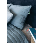 Покривало декоративне Nassau з наволочками Sonex темно-сірий - Фото №4