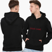 Худі чоловічий Гра в кальмари Squid Game MobiPrint 9225-3363 чорний - Фото №4