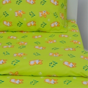 Підліткова постільна білизна 20122 ранфорс Вілюта зелений - Фото №4