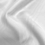 Наволочка сатин жаккард Jacquard Sofino White SoundSleep білий - Фото №3