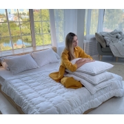 Подушка пухова 100% сірого пуху SoundSleep Air Soft - Фото №14