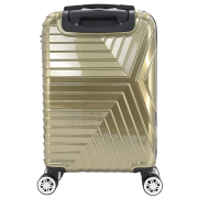 Чемодан 20 S Gold T5763-1 Semi Line DAS302944 - Фото №4