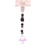 Тримач для пустушки Коричневий Nattou 878579 - Фото №4