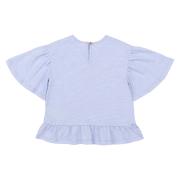 Футболка для дівчинки ФБ986 супрем Бембі 400-блакитний - Фото №3