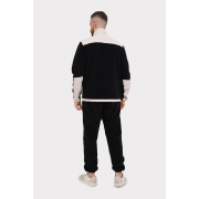 Костюм чоловічий флісовий German Volf 24011 бежево-чорний - Фото №4