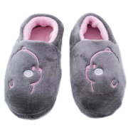 Тапочки для девочки Memory Ведмедик Waldi Home 311-006 серые - Фото №3