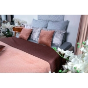 Покривало двостороннє VeLour Руно коричневе - Фото №5