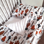 Комплект постільної білизни в ліжечко Cactus SoundSleep муслін - Фото №8