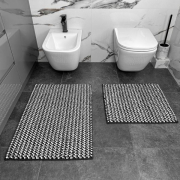 Килимок у ванну Махрамат Мелоді DarianA темно-сірий - Фото №5