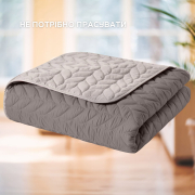 Покривало двостороннє Warmis Sei Design Ideia сірий бежевий - Фото №9