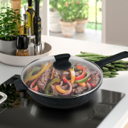 Сотейник с крышкой Maestro MR1226-28 - Фото №3