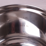 Каструля з кришкою Kamille 1.8л з нержавіючої сталі 5616S - Фото №4