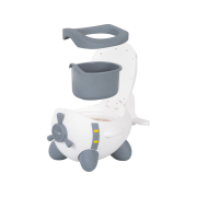 Дитячий горщик FreeON Plane White-Grey - Фото №4
