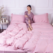 Пододеяльник 30-0007 Pink сатин-страйп MirSon - Фото №3