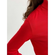 Гольф-джемпер морковно-красный Art Knit - Фото №6