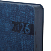 Щоденник датований А5 368 стор Boss Leo Planner 252633 синій - Фото №3
