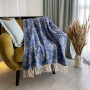 Плед бавовняний сірий SoundSleep Код Незламної Нації - Фото №3