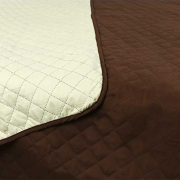 Двусторонее покрывало Барселона Руно шоколадно-молочное - Фото №13