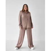 Сорочка літня Wear me бежева CB000003314 - Фото №5