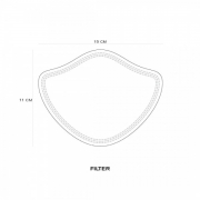 Комплект захисних масок XD Design P265.871 чорний - Фото №10