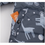 Куртка зимова для хлопчика Бембі КТ296 сіра - Фото №5