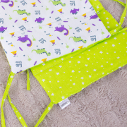 Борт у ліжечко Kids Time 18-0001 Hello Dino MirSon - Фото №5