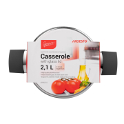 Каструля з кришкою 2,1 л Gemini Trento Ardesto AR3621G - Фото №3