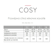 Халат кімоно жіночий вафельний 102 Cosy ментол - Фото №8